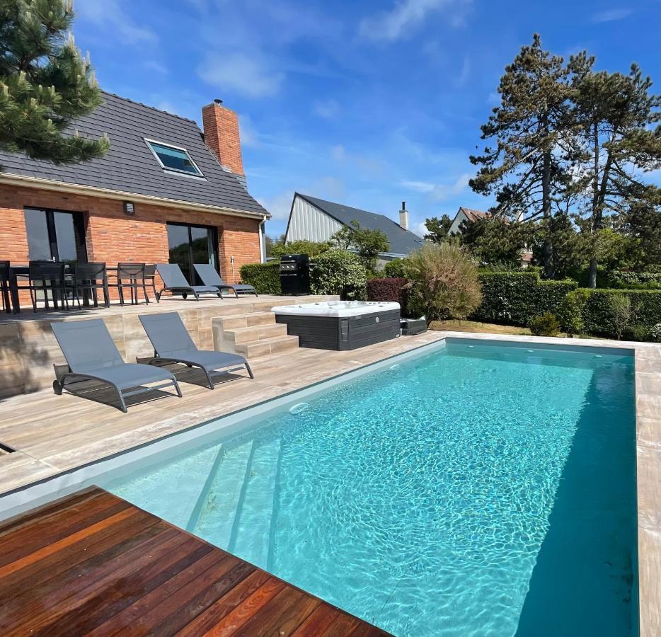 Superbe Maison Avec Piscine Et Jacuzzi Dans Les Dunes Ambleteuse Eksteriør bilde